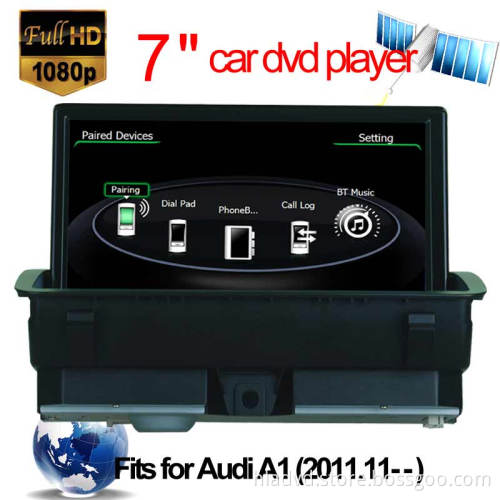 car dvd player for audi a1 gps navigation support blut car audio video SD